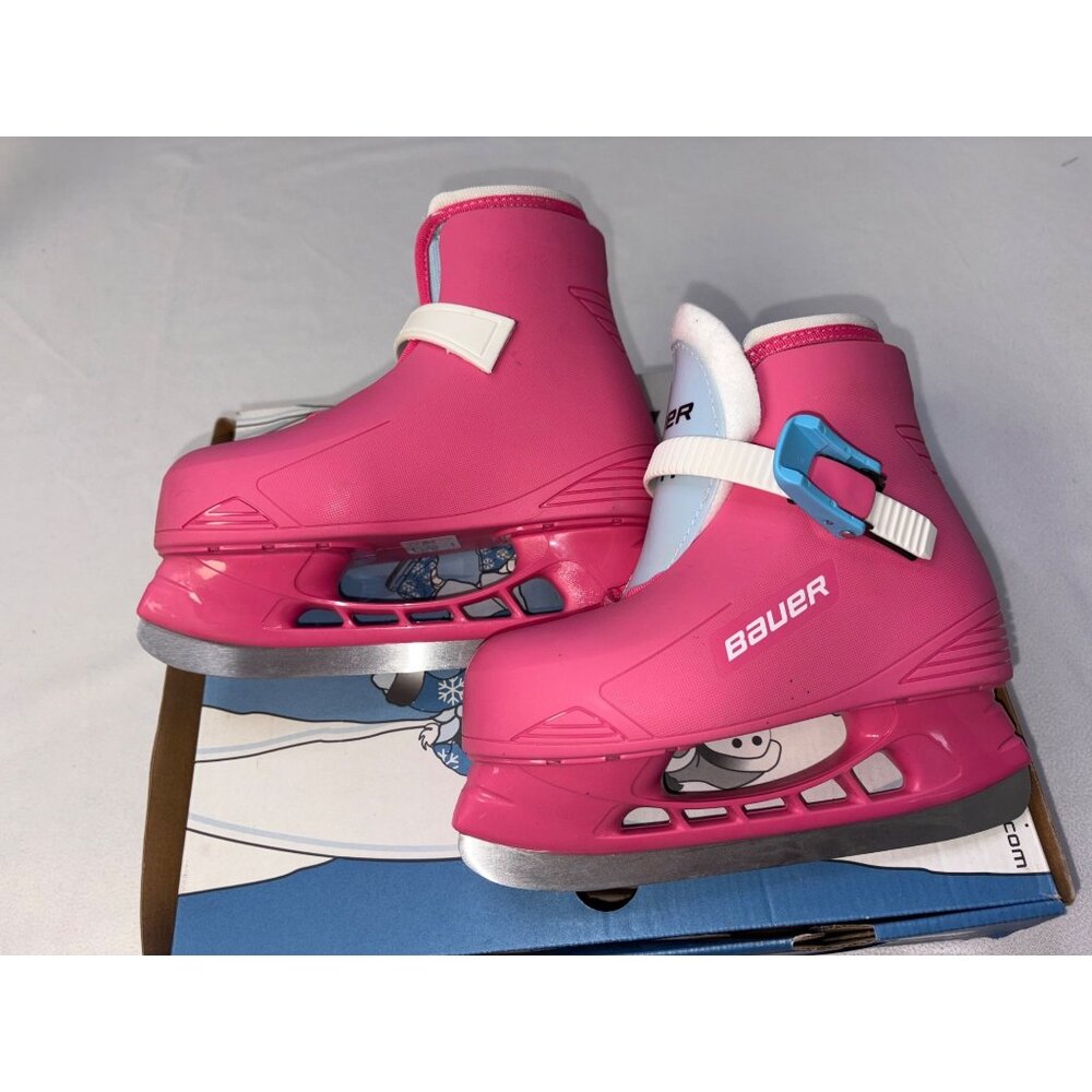 Bauer lil angel girls size 10 ice skates